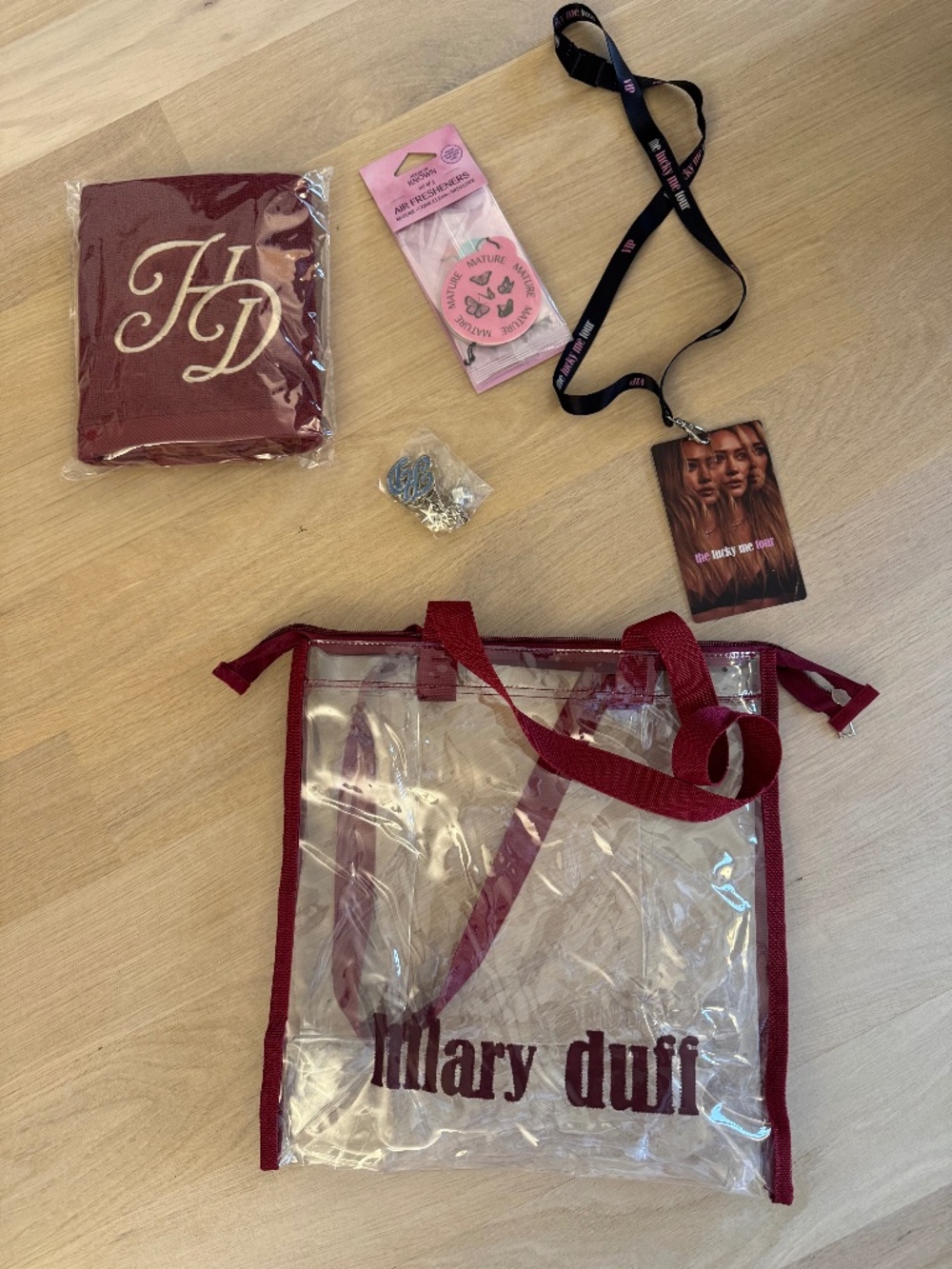 Hilary Duff Exclusive Merch